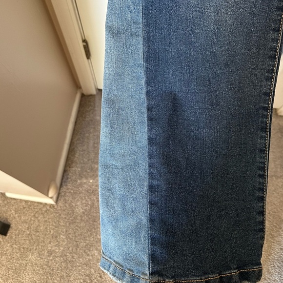 Marc New York Two Tone Retro Style Denim Jeans Size 14 - Picture 3 of 5